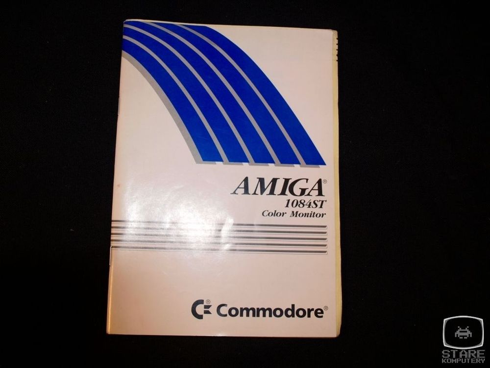Książka Amiga color monitor instrukcja