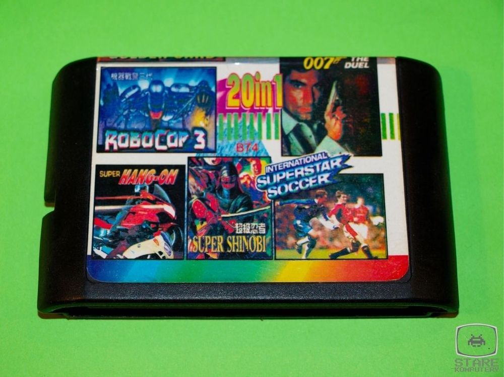 Kartridże do Sega Mega Drive