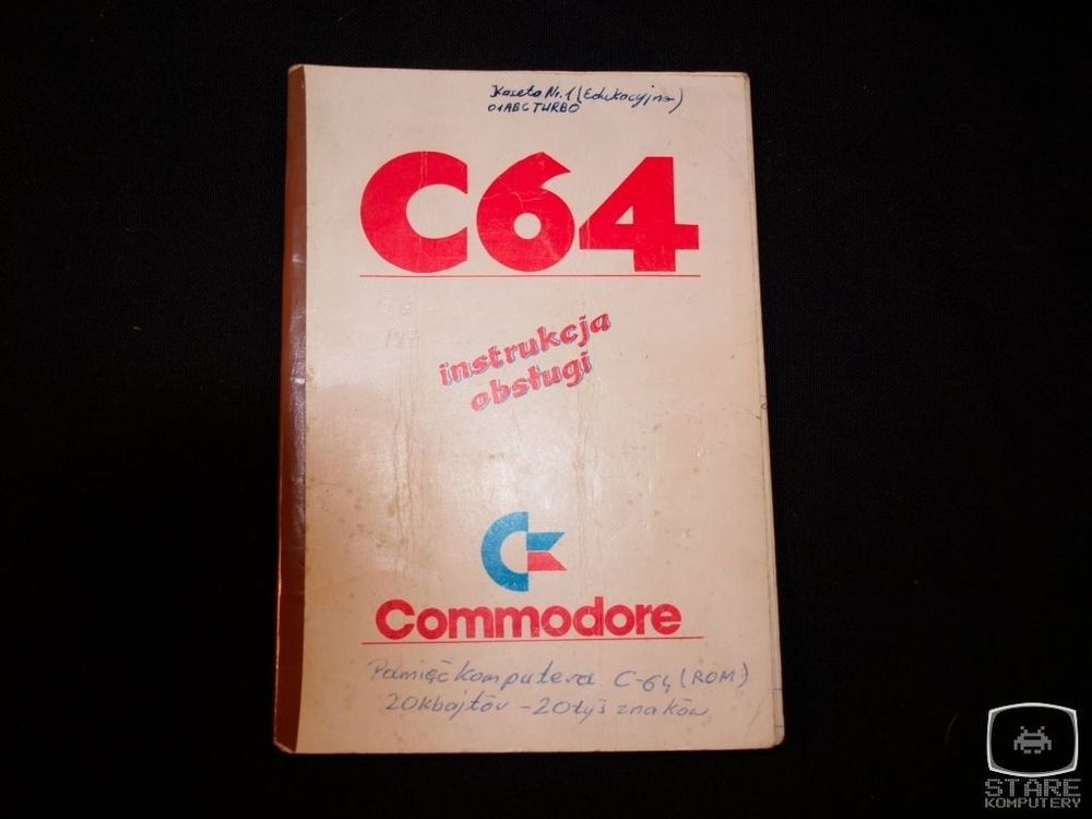 Książka C 64 instrukcja obsługi