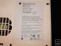 Macintosh LC II